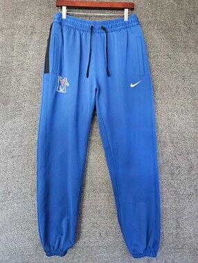 NWT Nike Memphis Tigers Dri-FIT Showtime Pants in Royal Blue Joggers Size L
